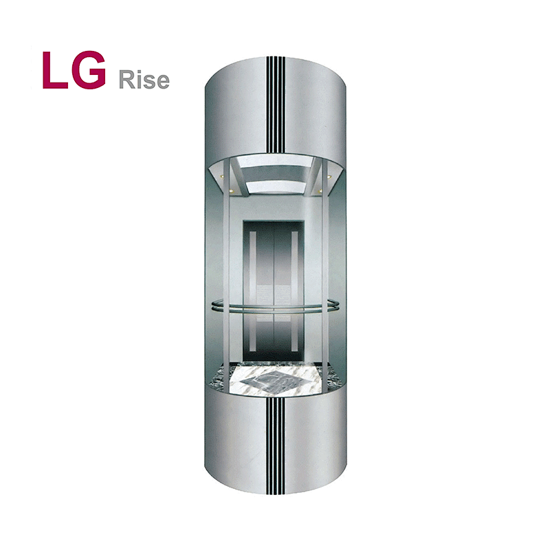 Thang máy toàn cảnh LG-G hình bán nguyệt - Ảnh 6